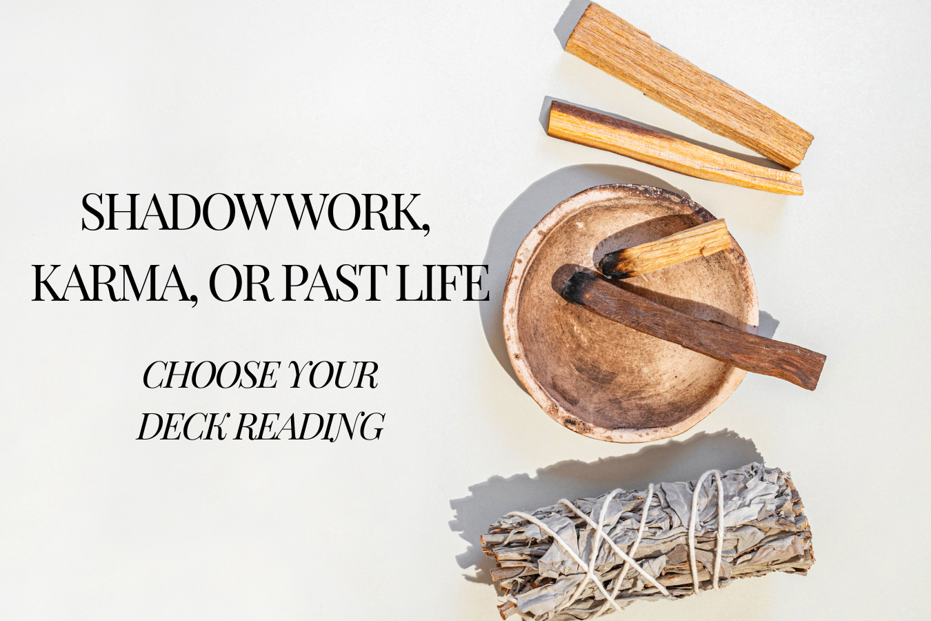 Shadow Work, Karma, Or Past Life Deck Reading