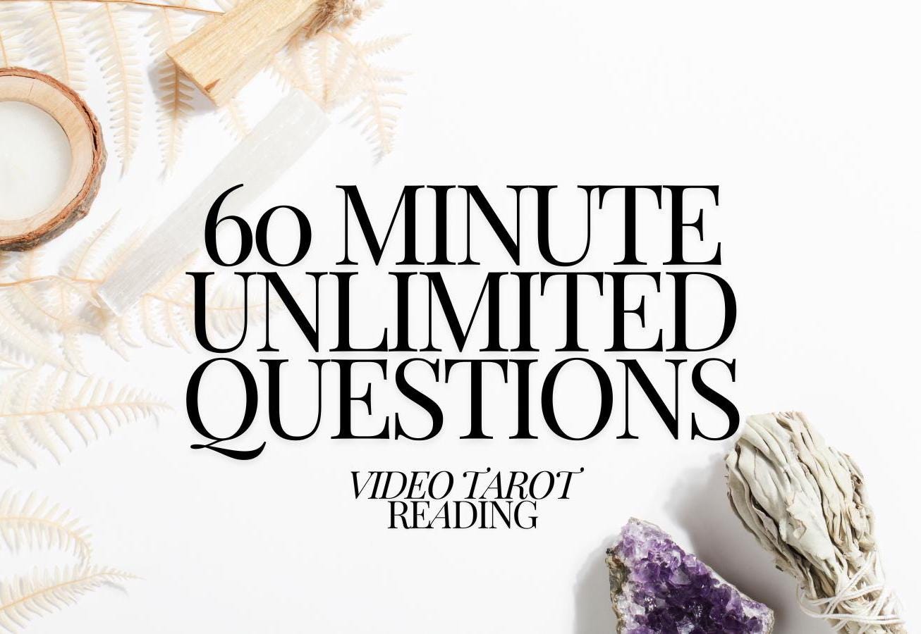 Unlimited Questions Tarot Reading (Time Based)