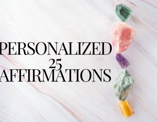 25 Personalized Affirmations with Tarot Reading